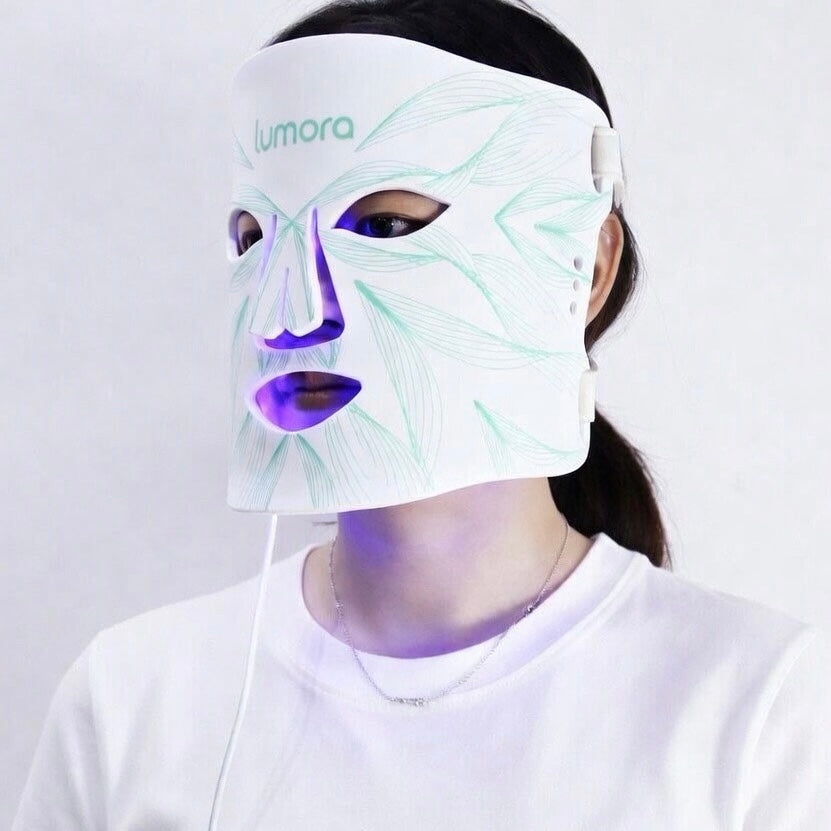 Lumora™ Glowsilk LED-maske