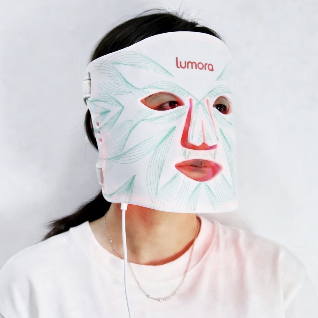 Lumora™ Glowsilk LED-maske